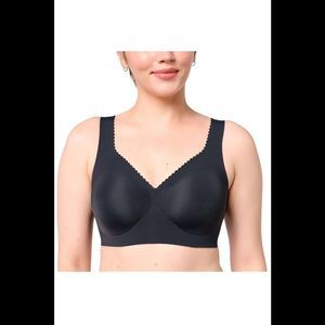 Evelyn & Bobbie Evelyn Seamless Wirefree Bra Black Onyx - Regular
